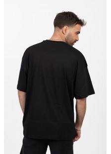 OVERSIZE Herren T-Shirt MILWAUKEE BUCKS BLACK OVERSIZE Herren T-Shirt MILWAUKEE BUCKS BLACK