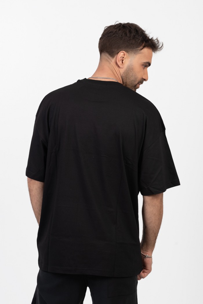 OVERSIZE Herren T-Shirt MILWAUKEE BUCKS BLACK