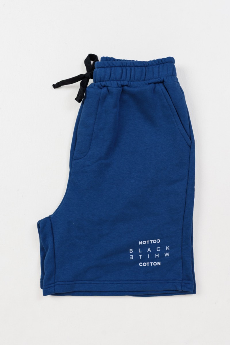 Αθλητική Βερμούδα COTTON4ALL 025-260 ΜΠΛΕ