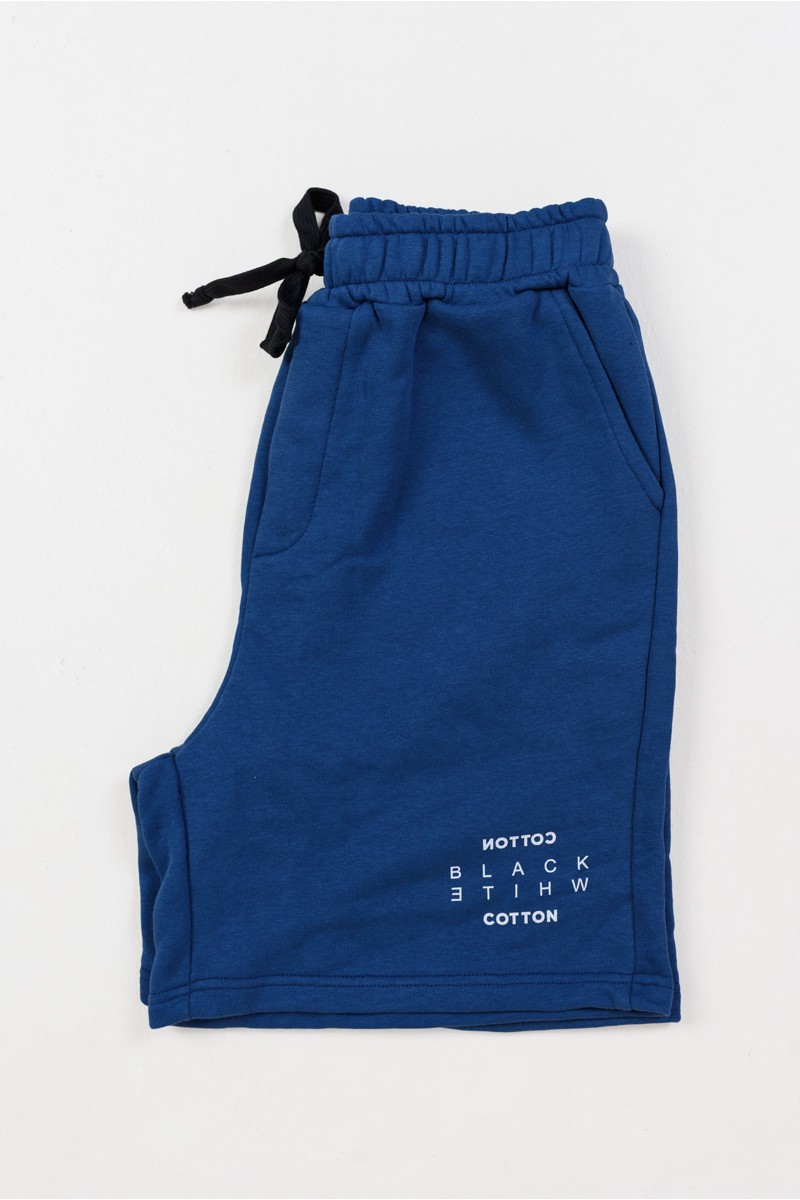 Sports Bermuda shorts COTTON4ALL 025-260 BLUE Sports Bermuda shorts COTTON4ALL 025-260 BLUE