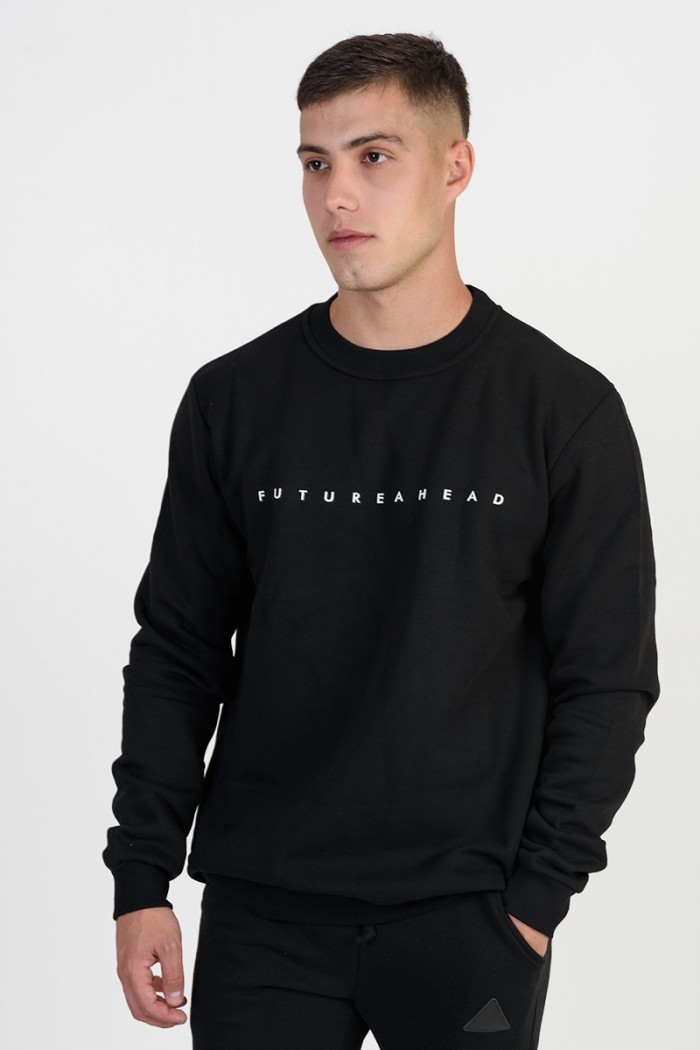 Sweatshirt COTTON4ALL FUTUREHEAD 25-102 SCHWARZ