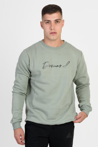 Blouse sweatshirt COTTON4ALL DEMAND 25-105 MENTA