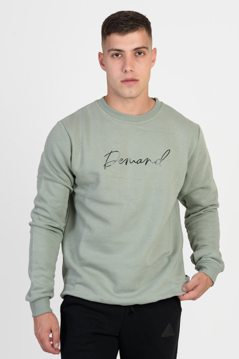 Blouse sweatshirt COTTON4ALL DEMAND 25-105 MENTA