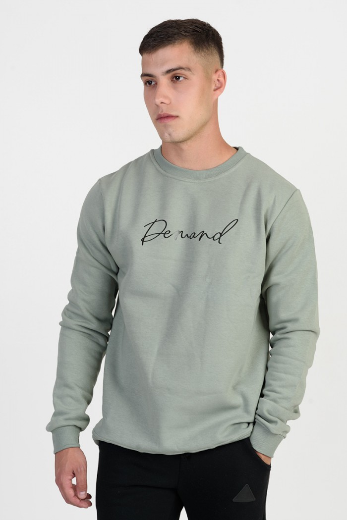 Bluse Sweatshirt COTTON4ALL DEMAND 25-105 MENTA