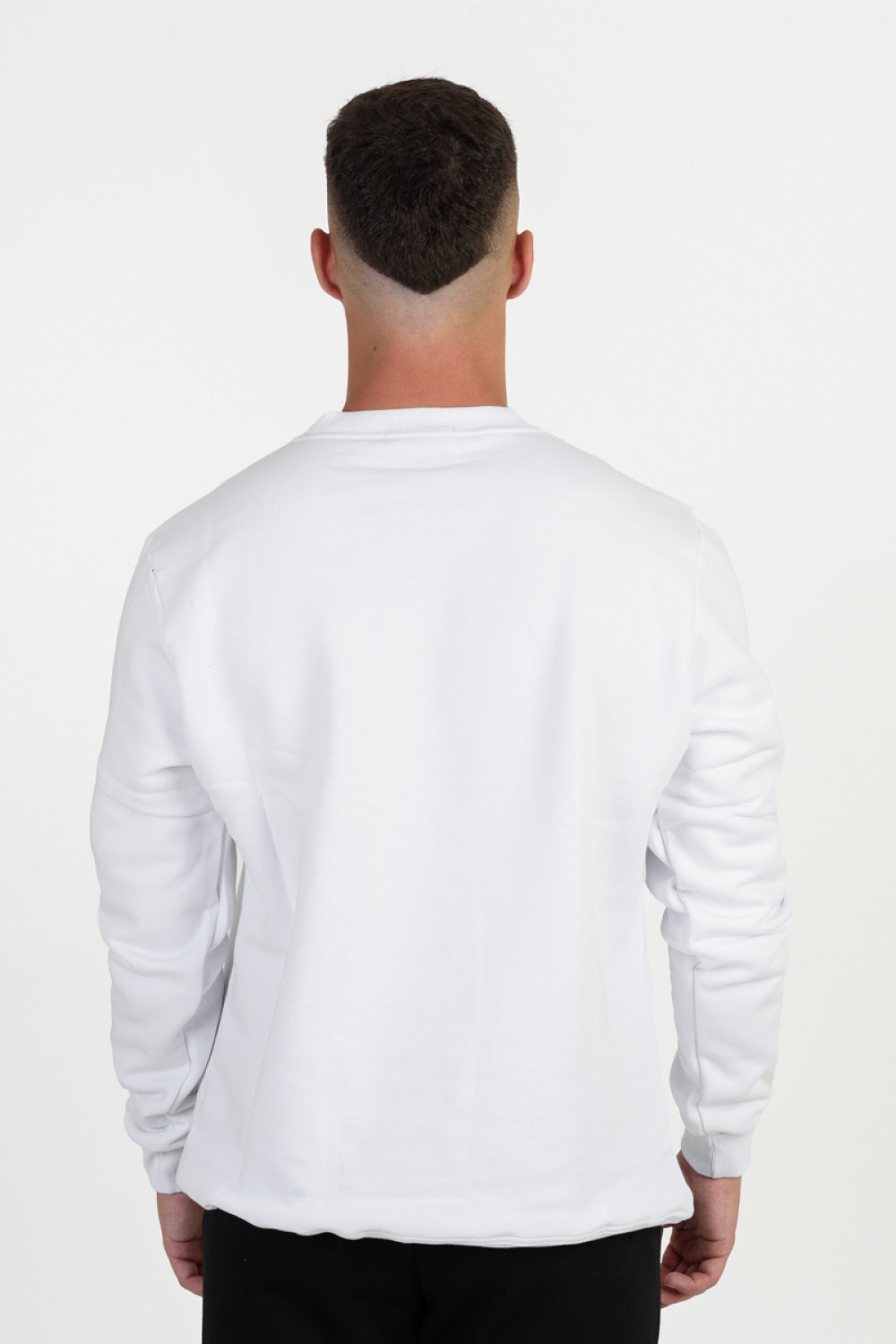 Sweatshirt COTTON4ALL PARIS 25-106 WHITE