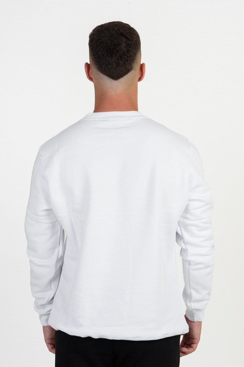 Sweatshirt COTTON4ALL PARIS 25-106 WHITE