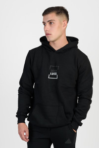 Sweatshirt COTTON4ALL GOOD LUCK 25-123 Black