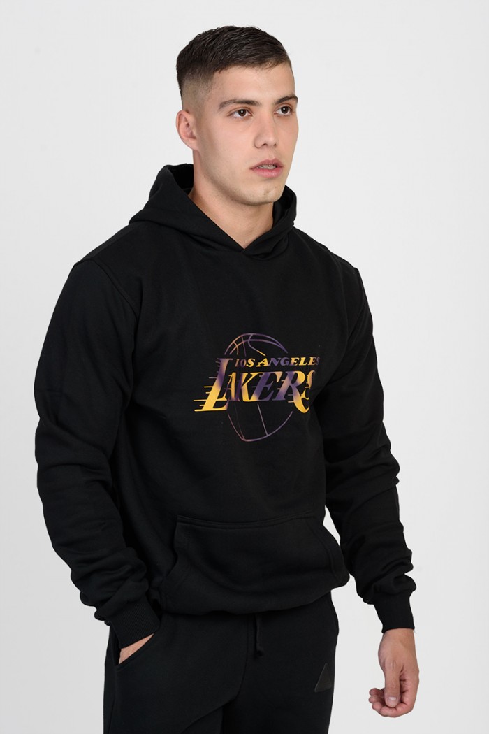 Sweatshirt COTTON4ALL LAKERS 25-129 SCHWARZ