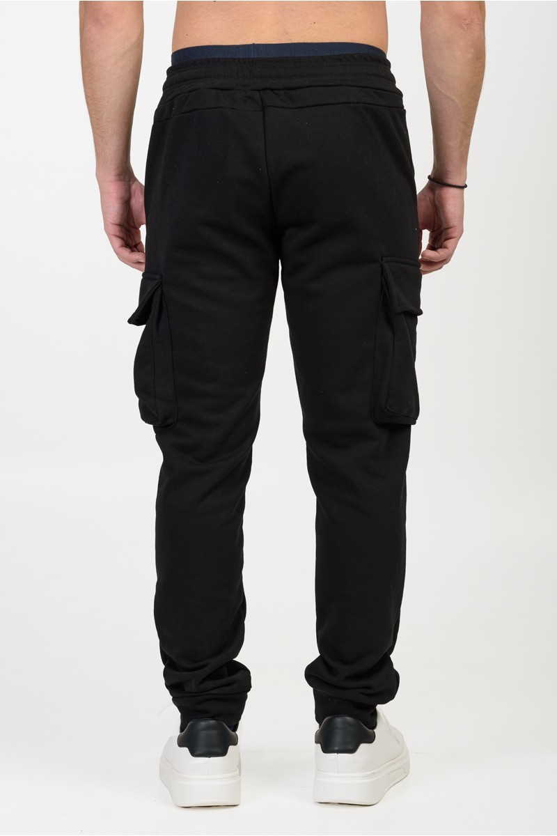 Herren Sweatshirt CARGO COTTON4ALL 25-139 BLACK