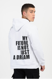 Oversize Blouse with sweatshirt COTTON4ALL 25-142 DREAM