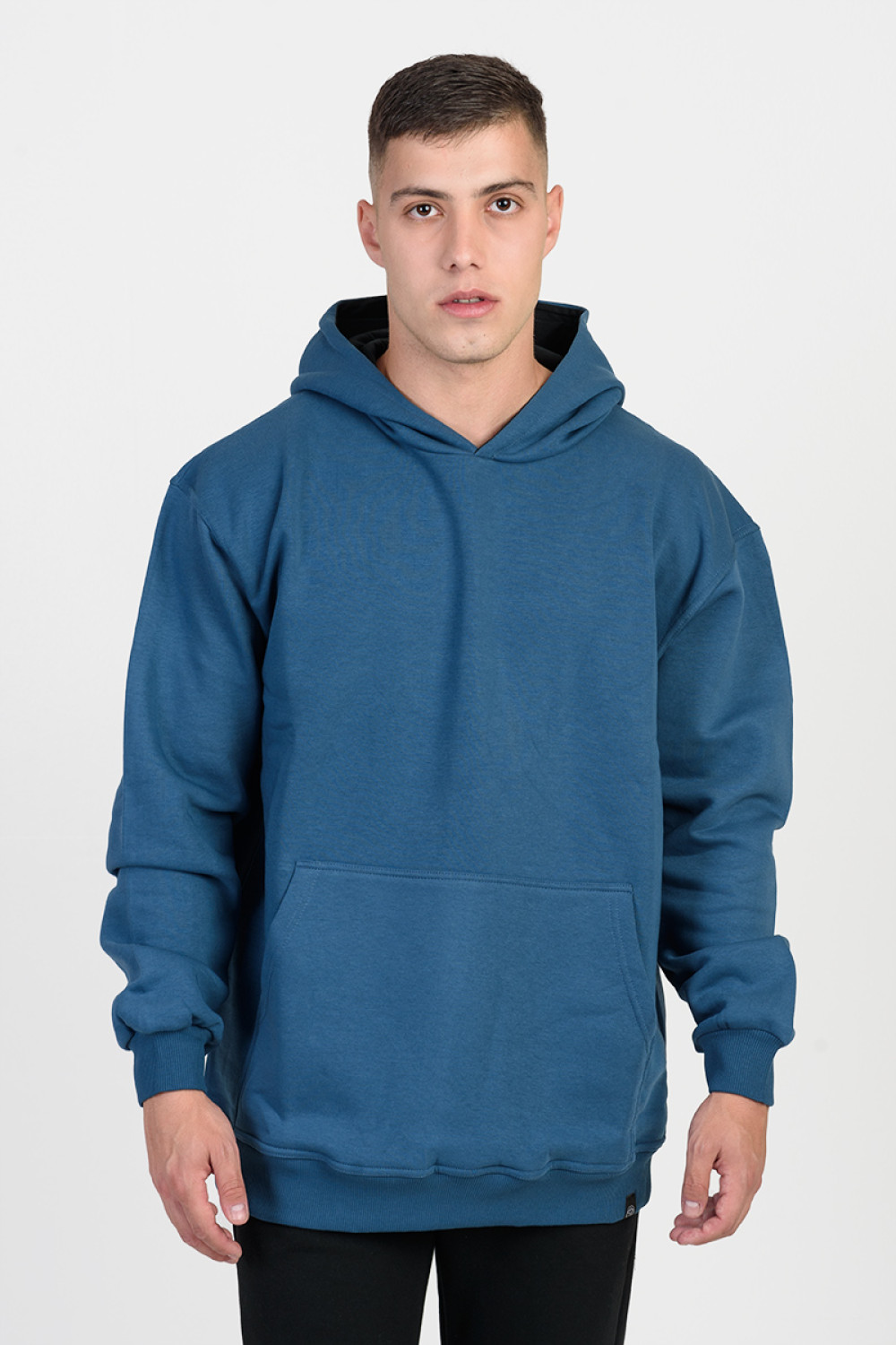 Oversize Sweatshirt Blouse COTTON4ALL 25-144 BLUE RAF