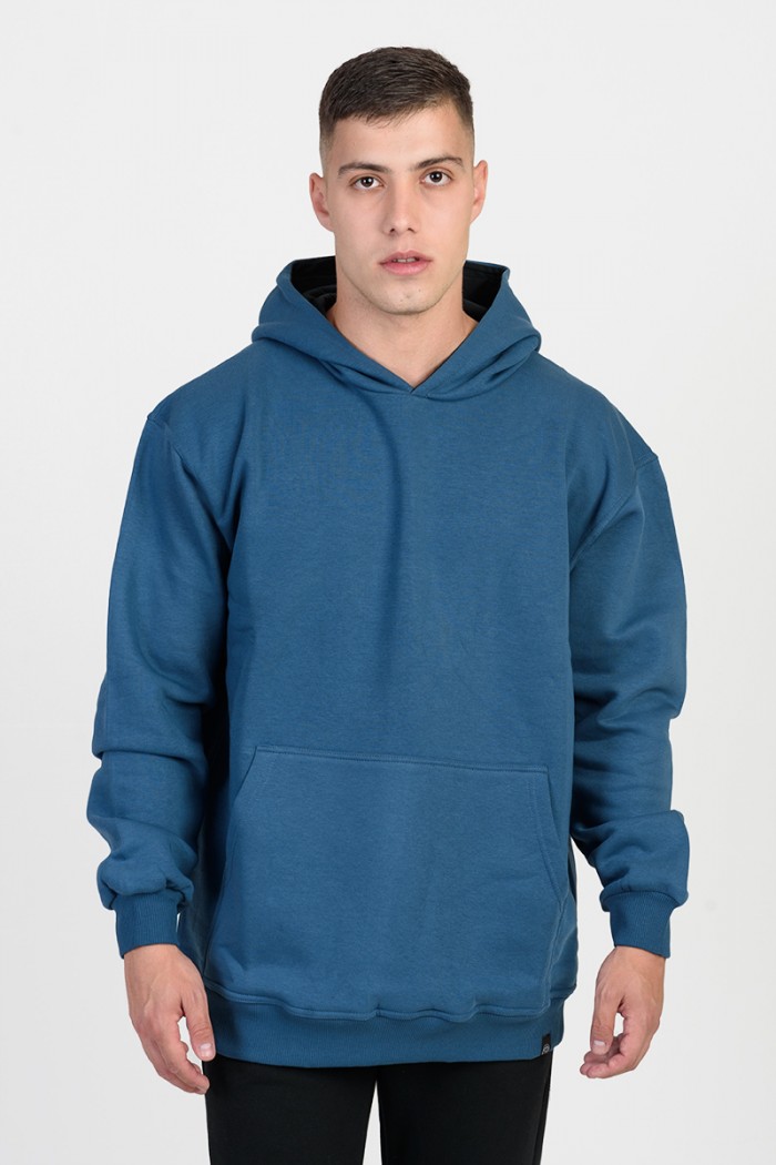 Sweatshirt in Übergröße Bluse COTTON4ALL 25-144 BLUE RAF