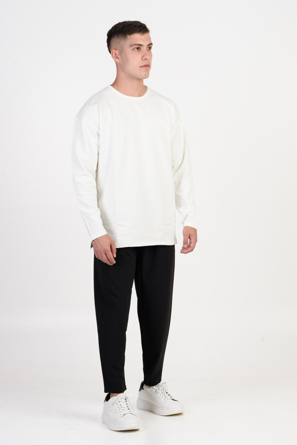 Men's monochrome blouse COTTON4ALL 25-158