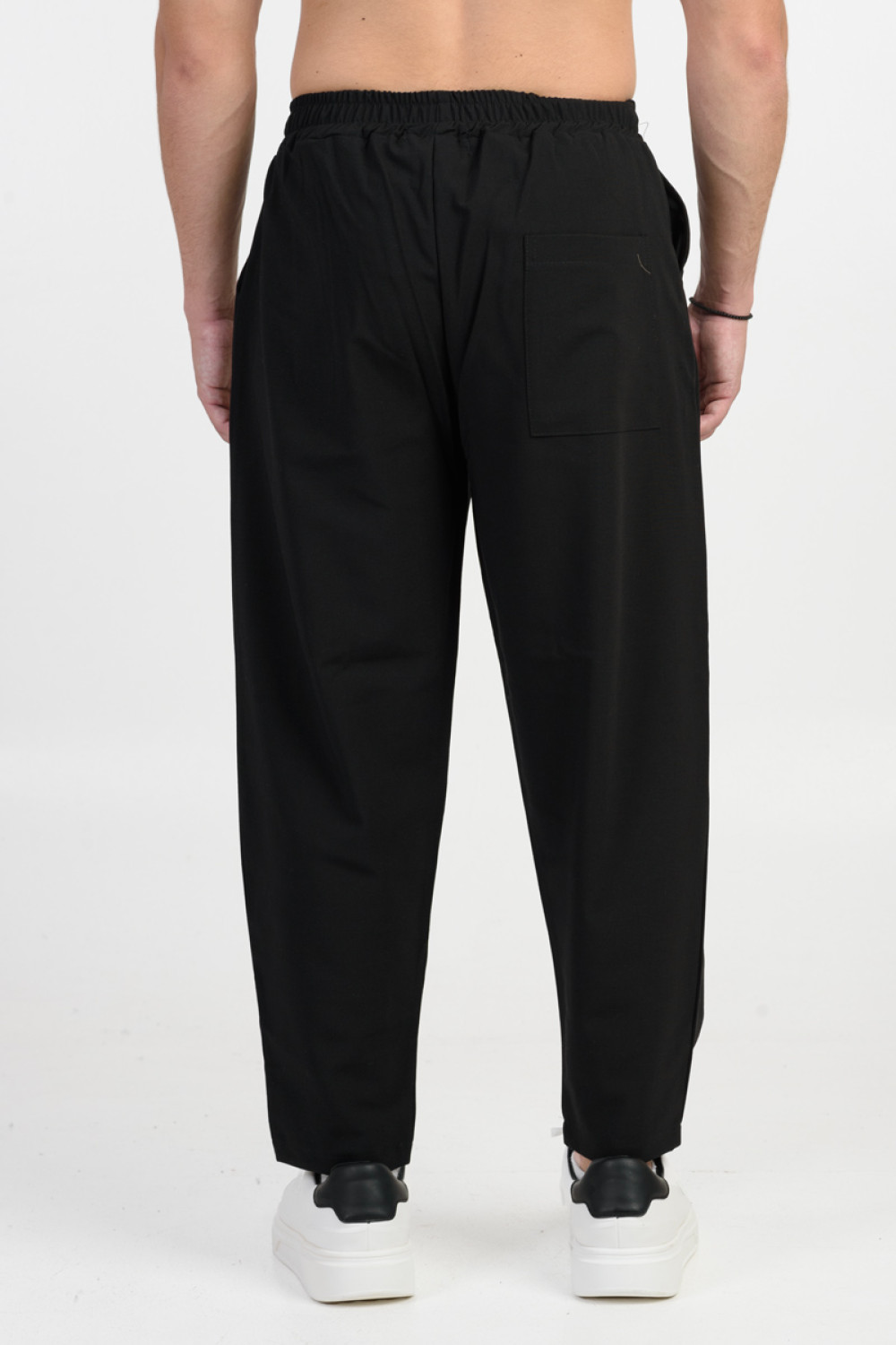 Men's woven trousers COTTON4ALL 25-159/25-250 BLACK