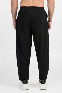 Men's woven trousers COTTON4ALL 25-159/25-250 BLACK