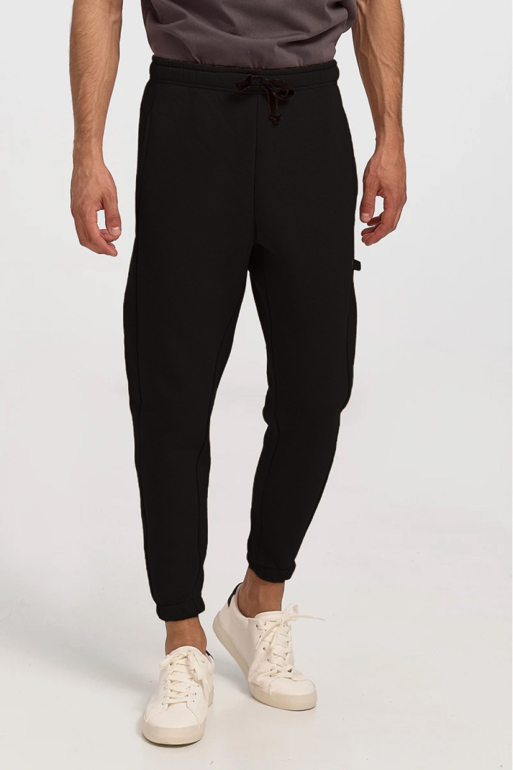 Men's sweatshirt sweatpants COTTON4ALL 25-181 BLACK