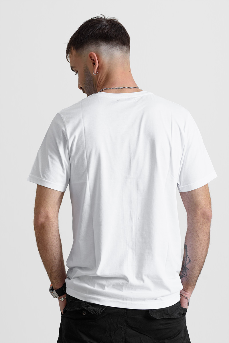 Men's T-Shirt Cotton4all 25-200 White Men's T-Shirt Cotton4all 25-200 White