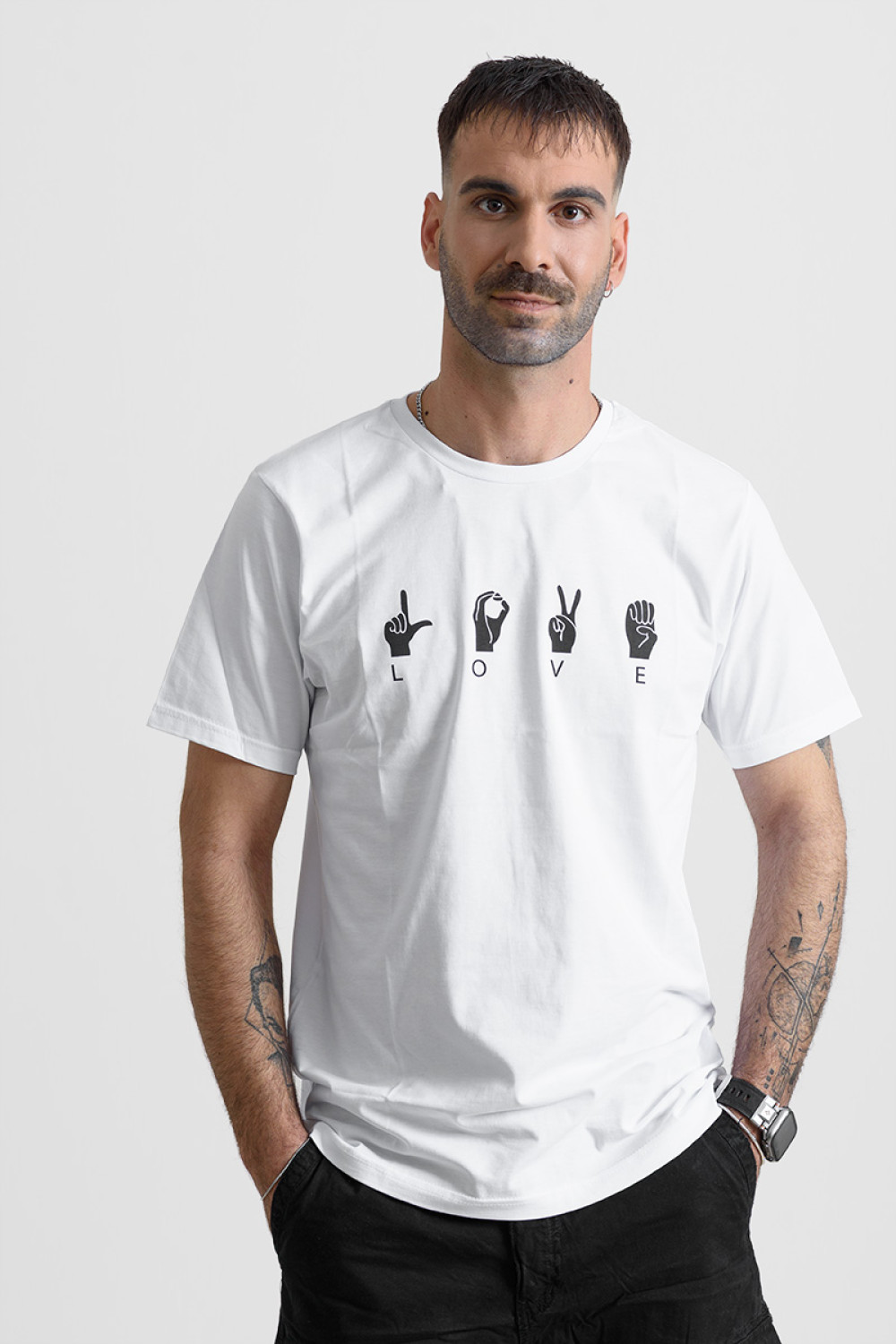 Men's T-Shirt Cotton4all 25-200 White