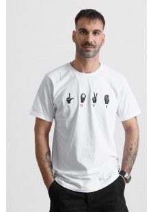 Men's T-Shirt Cotton4all 25-200 White Men's T-Shirt Cotton4all 25-200 White