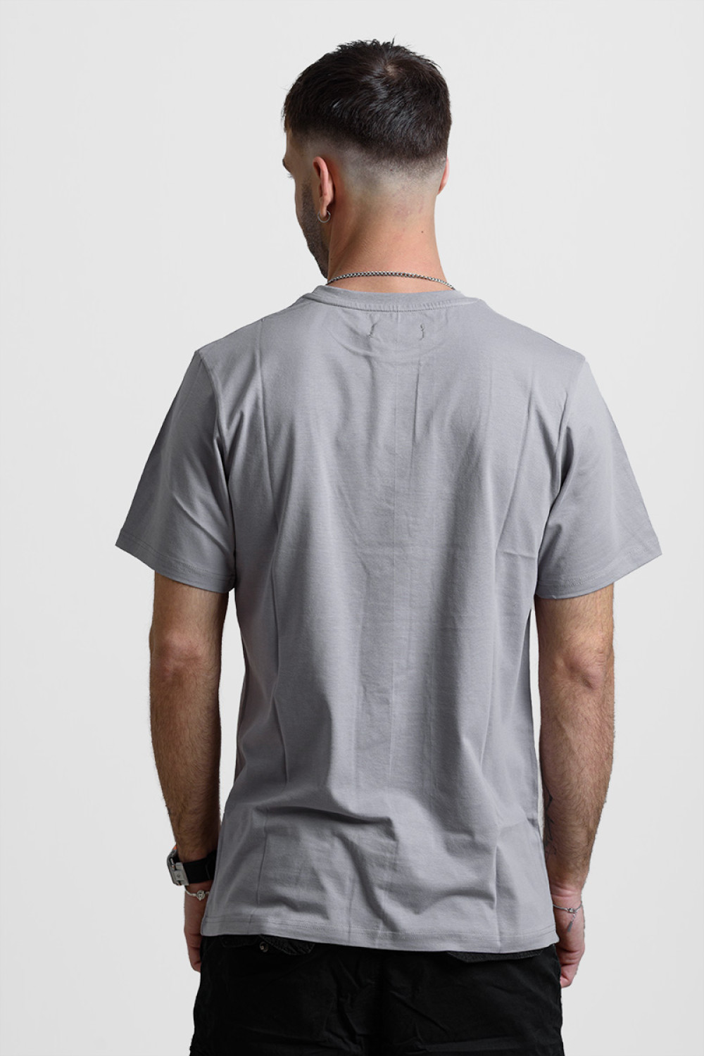 Men's T-Shirt Cotton4all 25-202 Grey