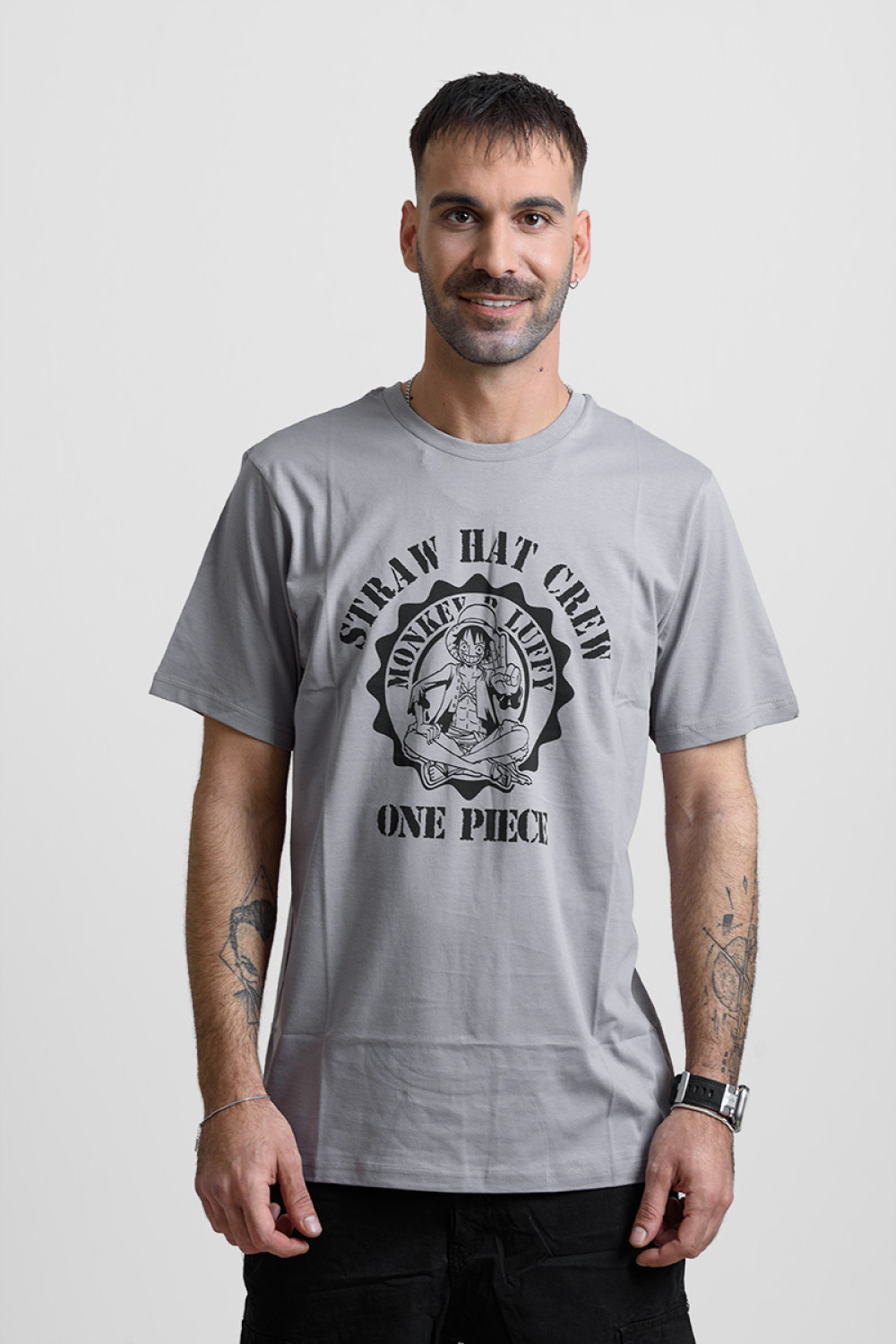 Men's T-Shirt Cotton4all 25-206 Grey