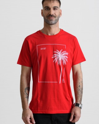 Herren T-Shirt Cotton4all 25-207 Rot