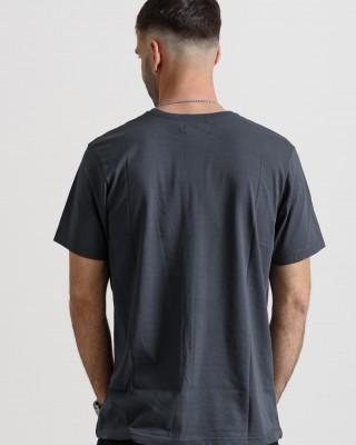 Herren T-Shirt Cotton4all 25-208 Anthrazit