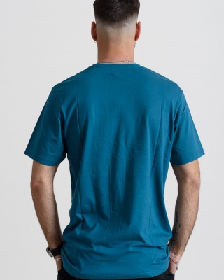 Herren T-Shirt Cotton4all 25-208 Petrol