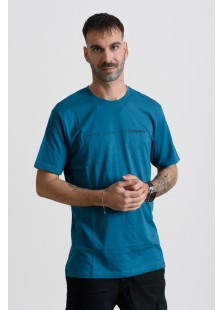 Herren T-Shirt Cotton4all 25-208 Petrol