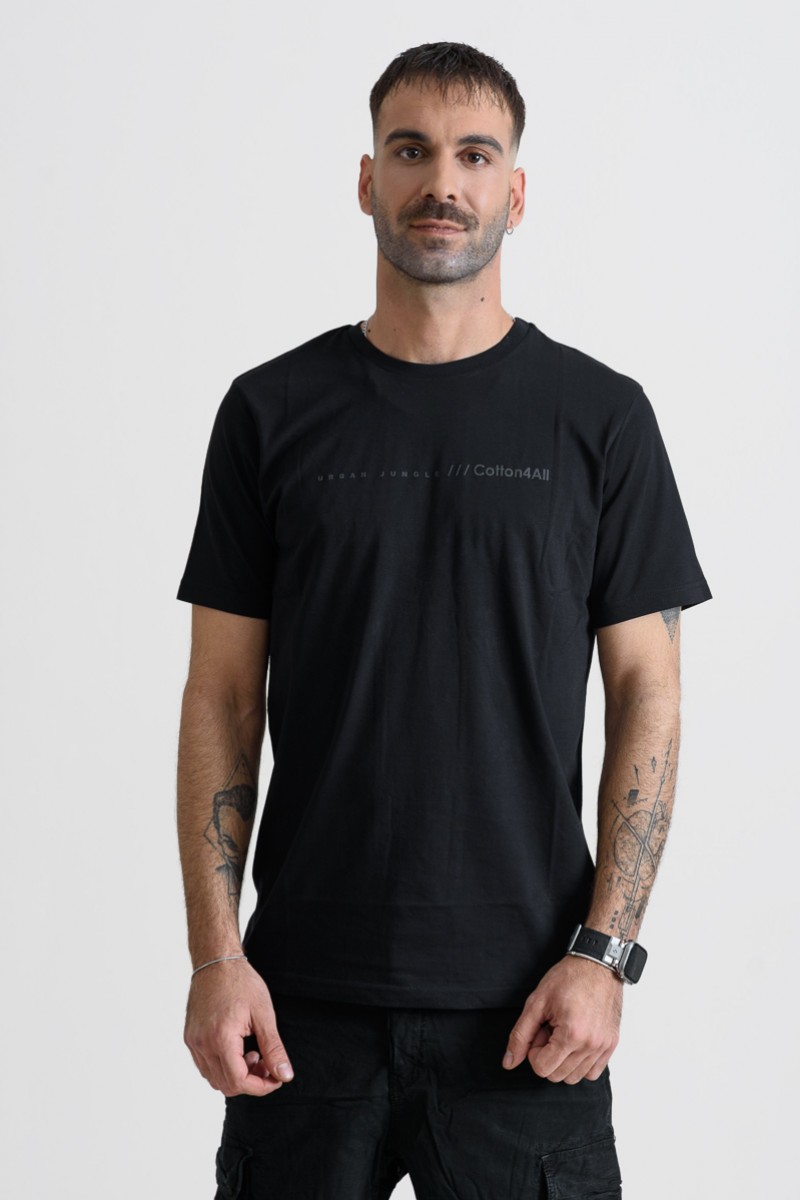 Men's T-Shirt Cotton4all 25-208 Black
