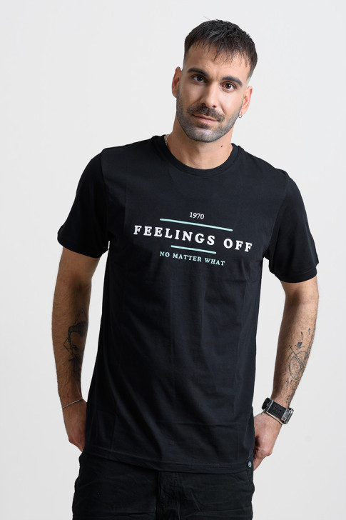 Men's T-Shirt Cotton4all 25-213 Black