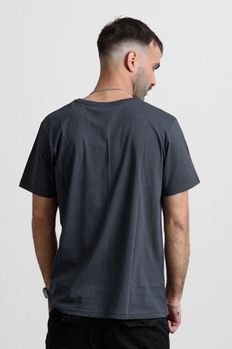Men's T-Shirt Cotton4all 25-214 Anthracite