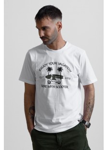 Men's T-Shirt Cotton4all 25-215 White Men's T-Shirt Cotton4all 25-215 White