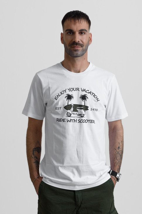 Men's T-Shirt Cotton4all 25-215 White