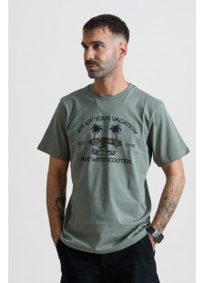 Herren T-Shirt Cotton4all 25-215 Khaki