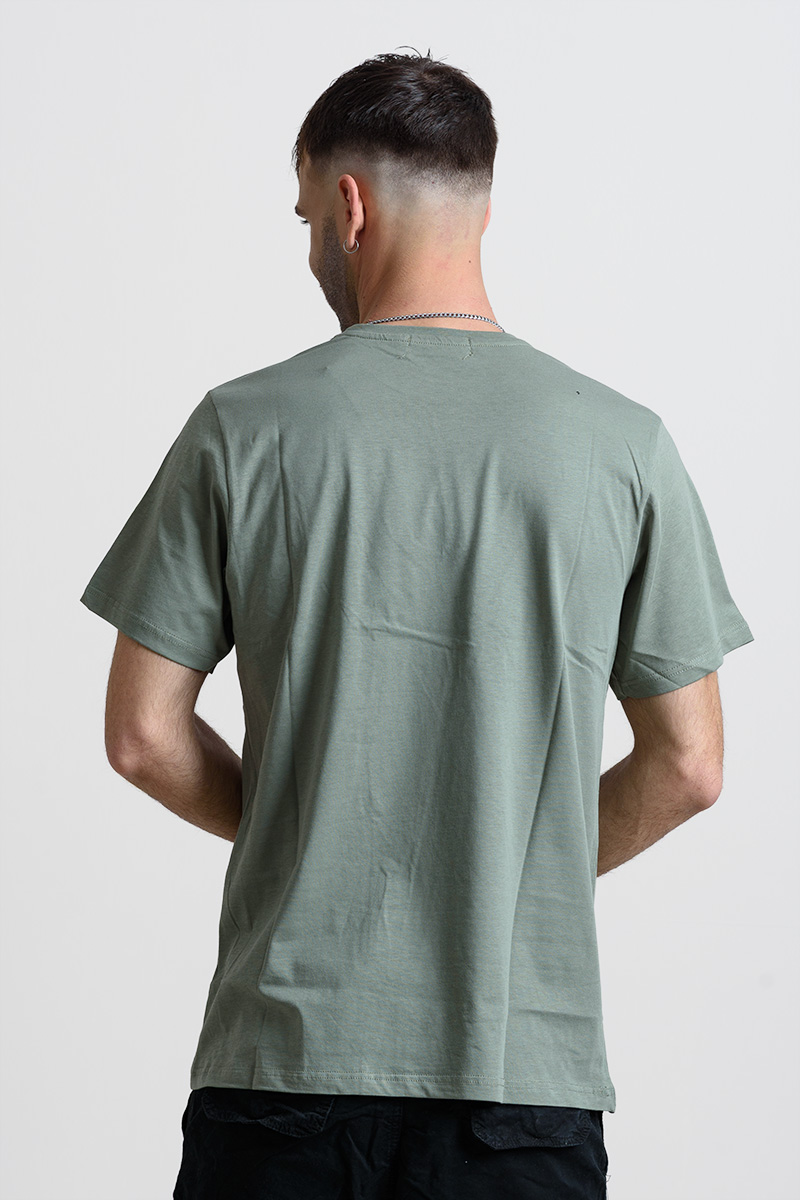 Herren T-Shirt Cotton4all 25-218 Khaki Herren T-Shirt Cotton4all 25-218 Khaki