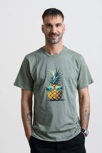 Men's T-Shirt Cotton4all 25-218 Khaki