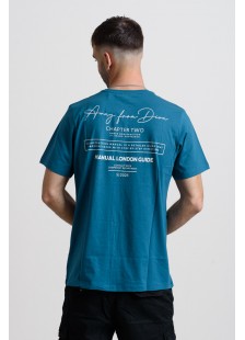 Men's T-Shirt Cotton4all 25-223 Petrol Men's T-Shirt Cotton4all 25-223 Petrol