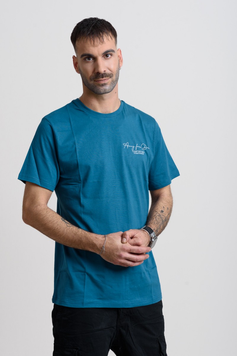 Men's T-Shirt Cotton4all 25-223 Petrol