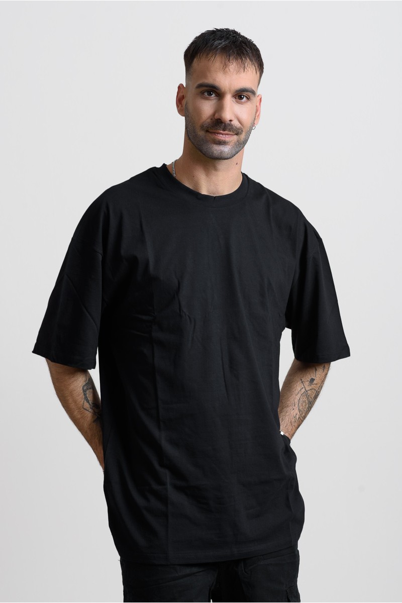 OVERSIZE Herren NBA T-Shirt 25-233 Schwarz OVERSIZE Herren NBA T-Shirt 25-233 Schwarz