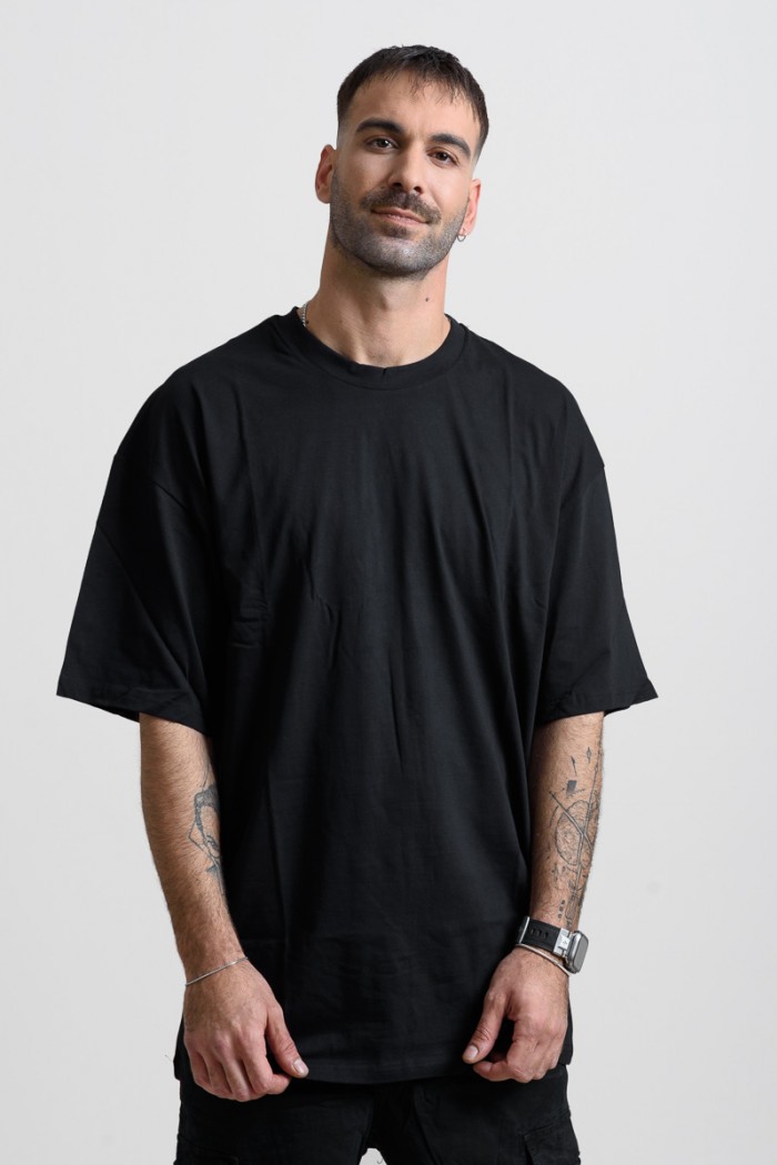 OVERSIZE Men's NBA T-Shirt 25-233 Black