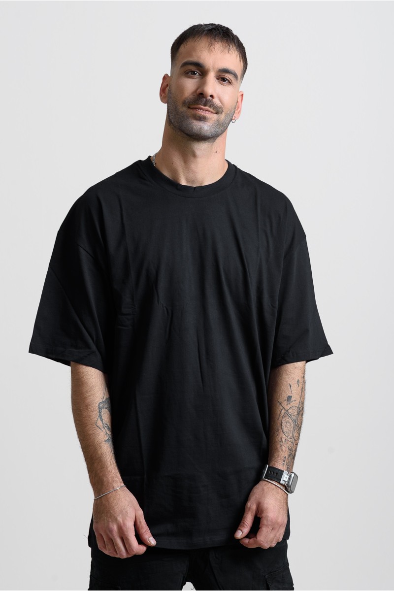 OVERSIZE Herren NBA T-Shirt 25-233 Schwarz
