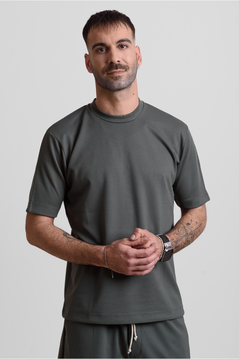 Sommerset für Herren COTTON4ALL MINIMAL 25-240 KAKI Sommerset für Herren COTTON4ALL MINIMAL 25-240 KAKI
