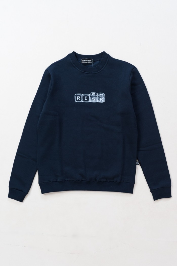 Sweatshirt COTTON4ALL RISK 26-308 BLUE DROPS