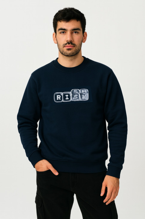 Sweatshirt COTTON4ALL RISK 26-308 BLUE DROPS