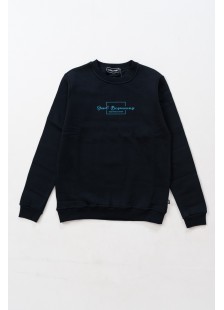 Sweatshirt COTTON4ALL GOOD BEGINNING 26-310 BLACK Sweatshirt COTTON4ALL GOOD BEGINNING 26-310 BLACK