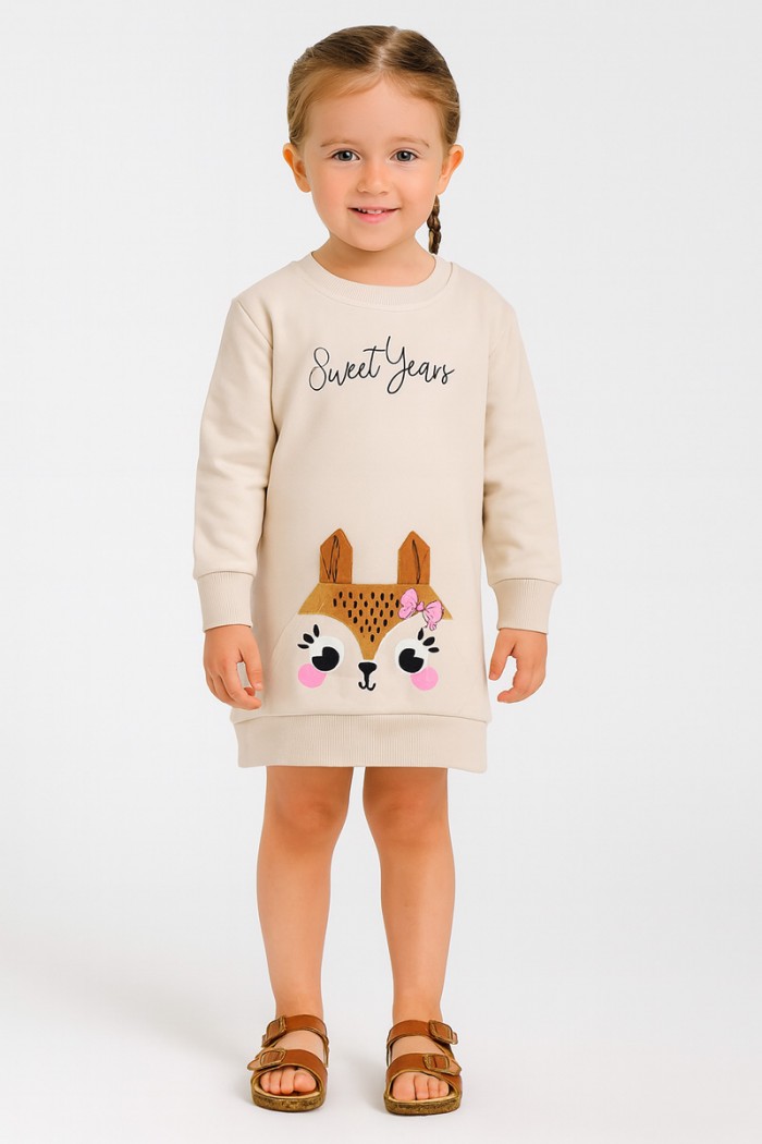 CHILDREN'S TOP DRESS TRAX 48749 BEIGE