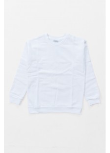 Sweatshirt mit Ausschnitt TRAX 48867 WEISS