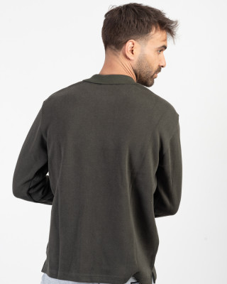 Sweatshirt with collar and pocket DOUBLE Offer