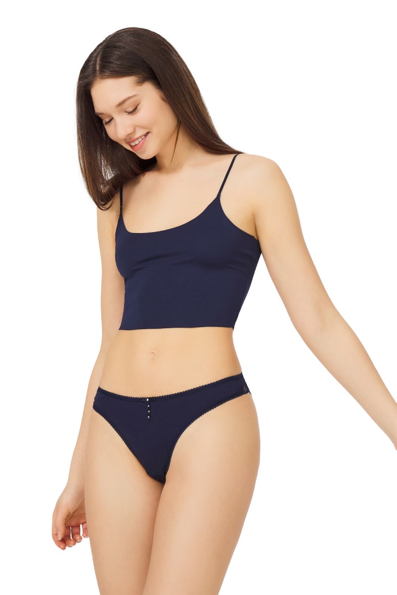 Brazilian underwear with lace COTTONHILL CH4902
